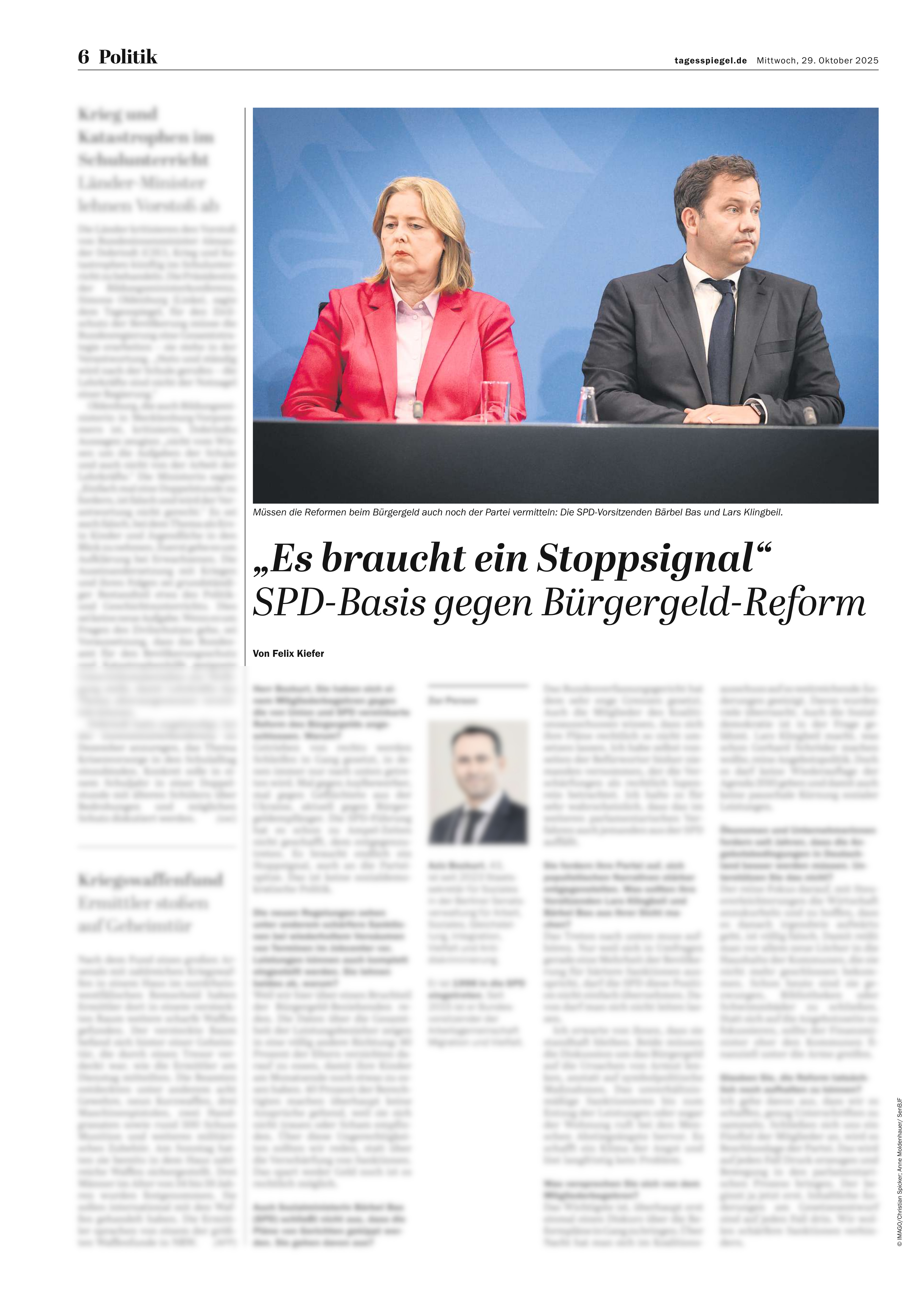 10.2025 Tagesspiegel